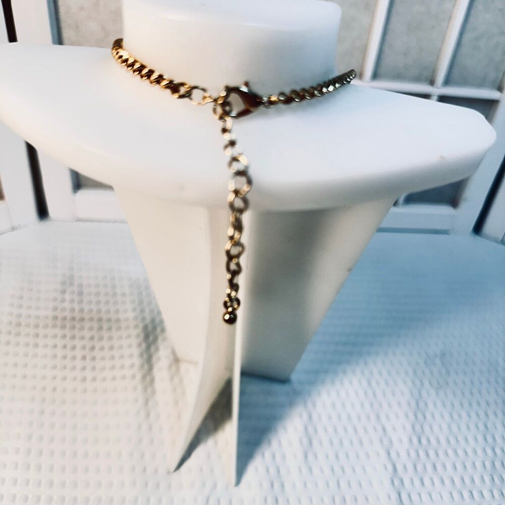 Beautiful Beaded Rhinestones Statement Necklace - Picture 4 of 8